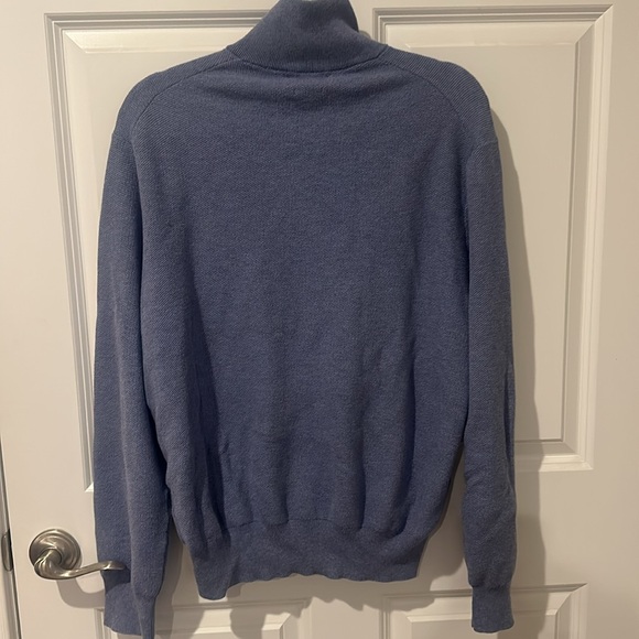 Polo by Ralph Lauren Luxury Rib Knit 1/4 Zip Pullover Sweater Size XL - Picture 5 of 5